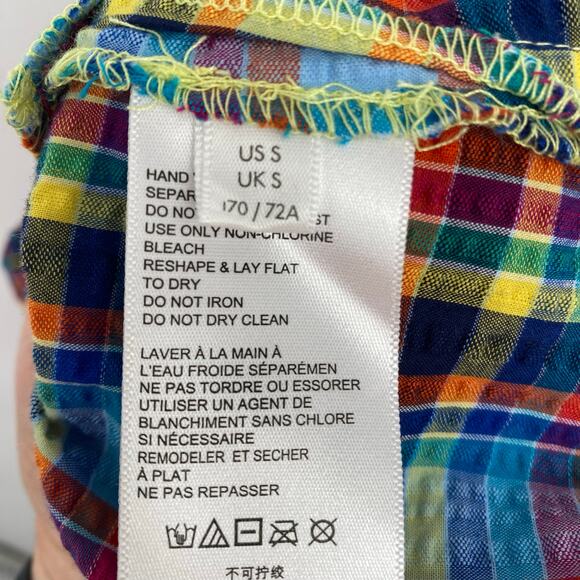 Urban Outfitters Skirt Pleated Plaid Schoolgirl Uniform Croquet Small Cosplay - Picture 5 of 9